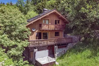 Image de Chalet ski in / out avec vue, emplacement fabuleux