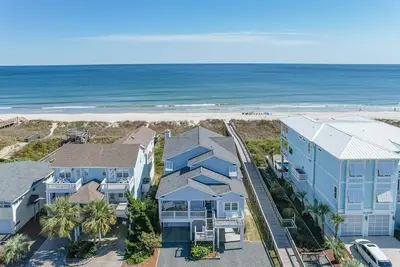 Image de License to Chill at Ocean Isle Beach, Ocean front Home with private heated pool and Elevator