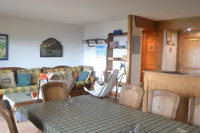 Image de Duplex 4 pièces au pied des pistes avec parking et animaux acceptés