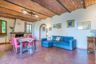 Belle maison de vacances avec piscine privée, Wifi, Tv, terrasse, vue panoramique et parking
