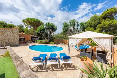 Image de Finca Can Sito avec vue sur les montagnes, piscine, Wi-Fi, jardin et terrasse
