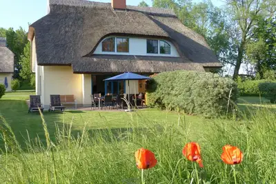 Image de Dhp ifs 1 pour 8 personnes - ifs chaumière confortable 1: sauna, chemin�������e, 8 personnes
