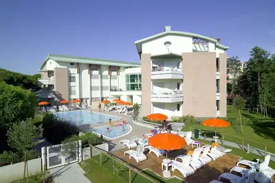 Image de Appartement de vacances avec balcon et climatisation