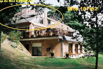 Image de Etretat - Beach House, prox plage, vue mer falaises golf village - Apt 107m2