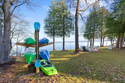 Image de Waterfront Door County Retreat w/ Fire Pit