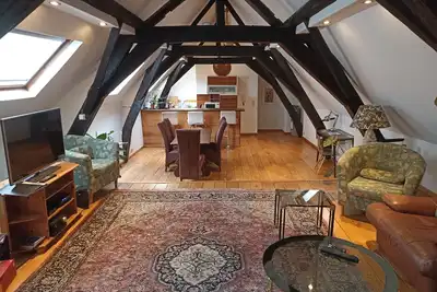 Image de Large charming duplex Brussels Historical Center