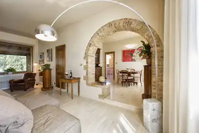 Image de Villa La Fortezza in the heart of the historic center of Montalcino with Jacuzzi
