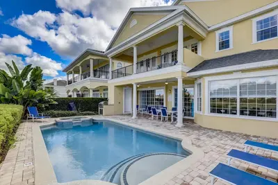 Image de Orlando Oasis | 5 Bedroom 4. 5 Bath West Facing Pool Located At the Luxurious Reunion Resort