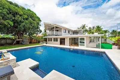 Image de Villa Hui Hou: Luxe O'ahu Villa Private Oasis! Gourmet Kitchen & Media Room