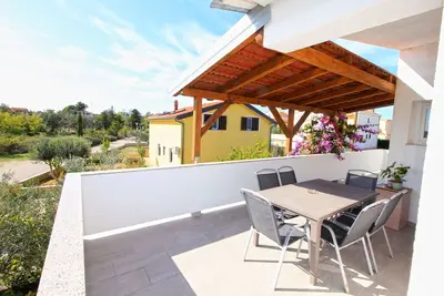 Appartement de trois chambres avec la terrasse Nin, Zadar (A-5797-d)