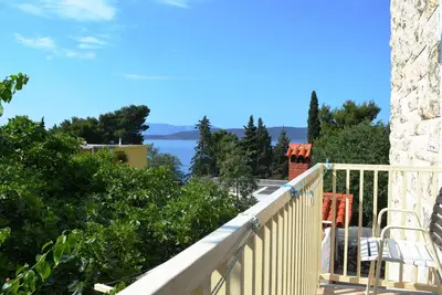 Image de Appartement de deux chambres avec le balcon et la vue sur le mer Zivogosce - Mala Duba, Makarska (A-17077-b)
