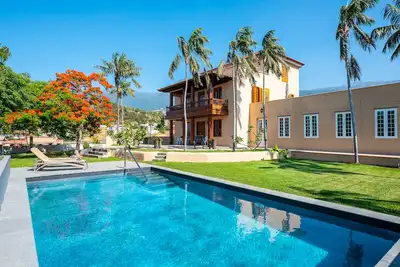 Image de Heated pool, banana plantation Puerto Cruz, 360Âş views