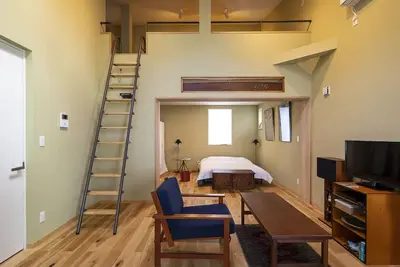 Image de 60m2 apartment with loft in central Tokyo, ideal for long stay digital nomads