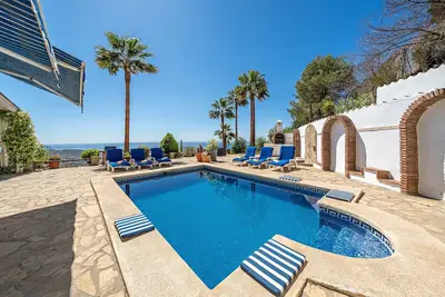 Villa de montagne espagnole avec vue imprenable