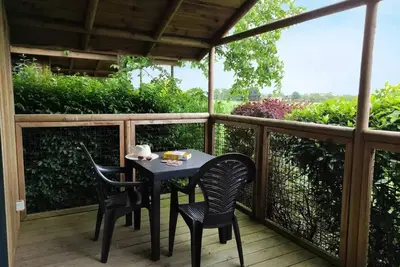 Image de Cabane Lodge Premium Solaro 1 Ch 2/4 Pers Clim Tv 4 Personen