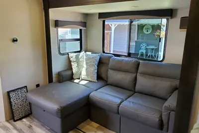 Image de Our Camper is perfect for a weekend away. . .