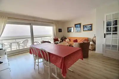 Image de Astrolabe G5 : Logement front de mer avec balcon, 2 chambres, pour 6 personnes à Hardelot Plage