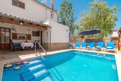 Image de Magnifique maison de vacances privée avec climatisation, Wifi, piscine privée, Tv et patio