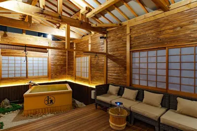 Image de Konjakuso Osaka Shinsaibashi Tarukaisen Rooftop Spa / Osaka Ōsaka