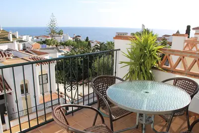 Image de Playa Burriana, två terrasser, havsutsikt, pool