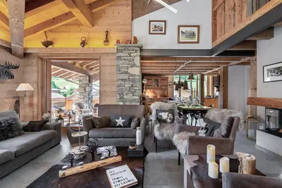Image de Duplex de luxe 4 chambres avec terrasse, proche télésiège et Menuires