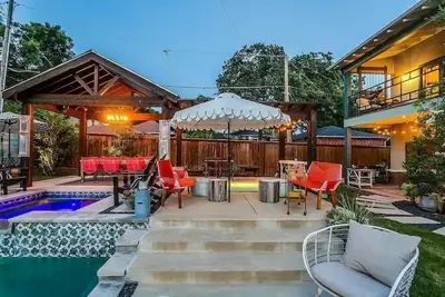 Image de Resort-Style Guesthouse near Stockyards/ Tcu, Pool, Hot Tub, Private Entry