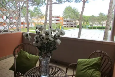 Image de Studio avec piscine partagée - Beahost