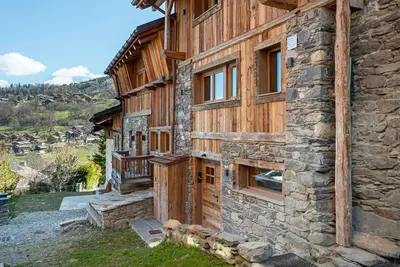 Image de Chalet cosy au Raffort avec jardin, proche télécabines et bus, parking, animaux admis