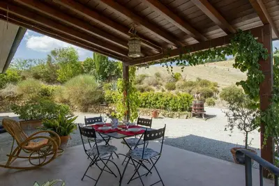 Image de Maison de vacances privée avec piscine privée, Wifi, climatisation, terrasse, vue panoramique