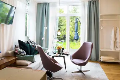 Image de Apartment Am Apfelbaum, 45sqm, balcony, 1 living/bedroom, max. 4 persons