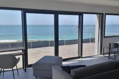 Image de Maison 4* Vue Imprenable Sur La Mer d'Iroise Face A La Plage Gr34 Spa Interieur
