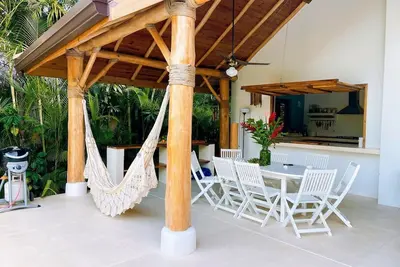Image de Xelini Villa 3 hab piscina 150m del mar playa Coson en residencial privada