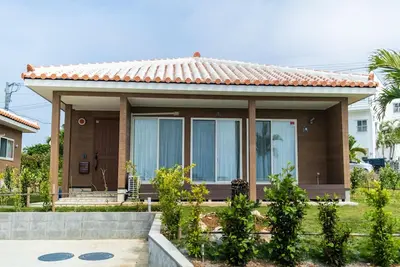 Image de A condominium featuring red roof tiles It is a q / Miyakojima Okinawa