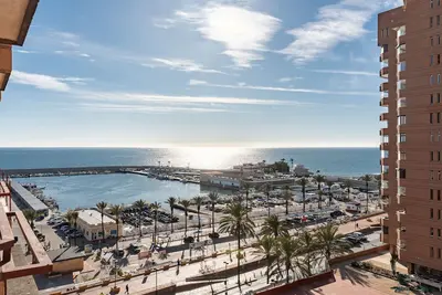 Image de Studio \"Sunny Studio\" avec vue sur la mer, Wi-Fi, climatisation et terrasse