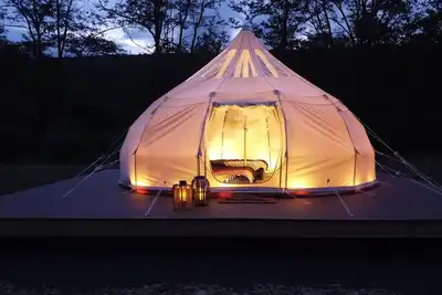 Image de Luxury Glamping Yurt at River Mountain-Near Lodge