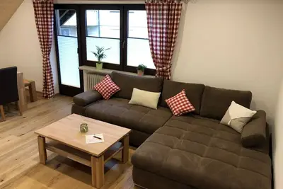 Image de Hirschbach vacation apartment, 67sqm, 1-2 bedrooms + toddler bed, max. 6 people