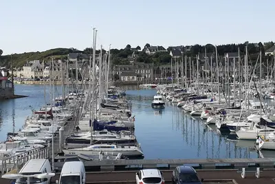 Image de Duplex avec vue sur le port de Dahouët