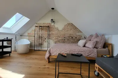 Image de Vacation loft Otto's workshop with sauna barrel & garden