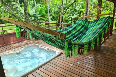 Image de Stunning holiday home with jacuzzi at Cahuita National Park. 3bed\/3bath\/Ac
