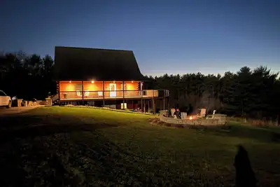 Image de Très calme belle cabine! ! Regarder Le regard de la faune et la star depuis le pont! !