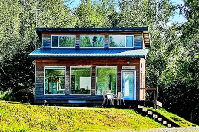 Image de Modern Private Cabin with views of Denali and Mt. Susitna.