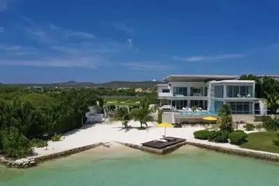 Newly Expanded! Lavish & Exclusive Beachfront Mansion.
