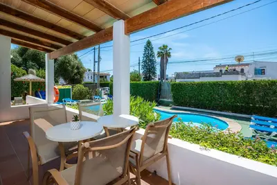 Image de Appartement \"Felipe 1-2 vista piscina\" avec terrasse privée, piscine partagée et WiFi
