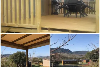 Image de Mobile home 3 bedrooms plus covered terrace in a 4* Lac du Salagou campsite
