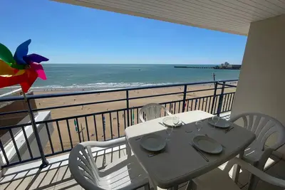 Face Océan : T3 au 9ème avec Balcon-Terrasse, Centre Plage et Ville, Tout Confort