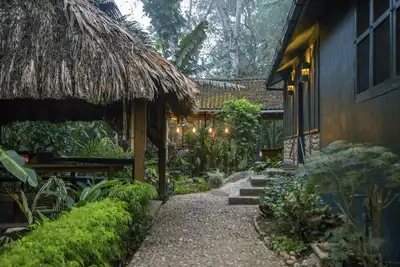 Double-Queen Casita w\/ Screened Porch & A\/C - Steps to Treehouse Bar