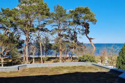 Image de Sea view in the 1st row Villa Freia Apartment Meeresglück with beach chair