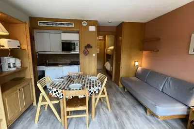 Image de Studio für 4 Personen in Méribel Altiport, in der Nähe von Skipisten und Golf