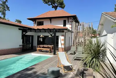 Image de Villa 8 pers - Les Abatilles - 5 min plage - piscine chauffée