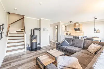 Image de Belle maison Ă BĂĽsum avec sauna